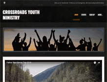 Tablet Screenshot of crossroadsyouthministry.org